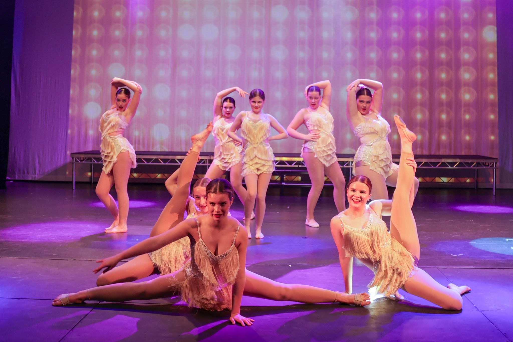 T's Studios dancers performing on stage